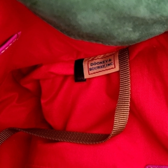 NWT RARE DOONEY & BOURKE SMITH FLORENTINE LEATHER BAG IN VIOLET PINK - Picture 8 of 12